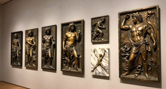 top mythology wall sculptures