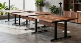 top solid wood standing desks