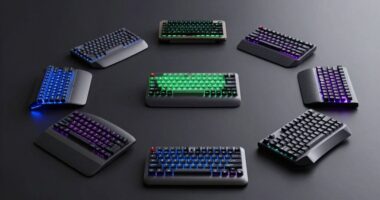top split ergonomic keyboards