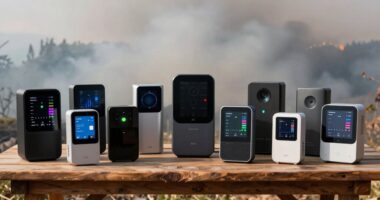 top wildfire air monitors