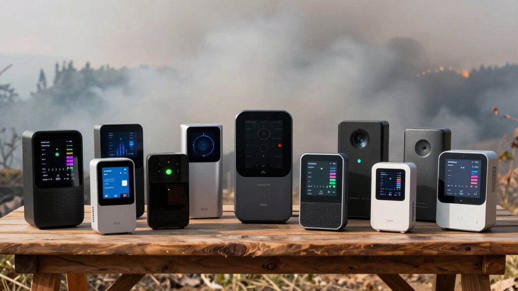 top wildfire air monitors
