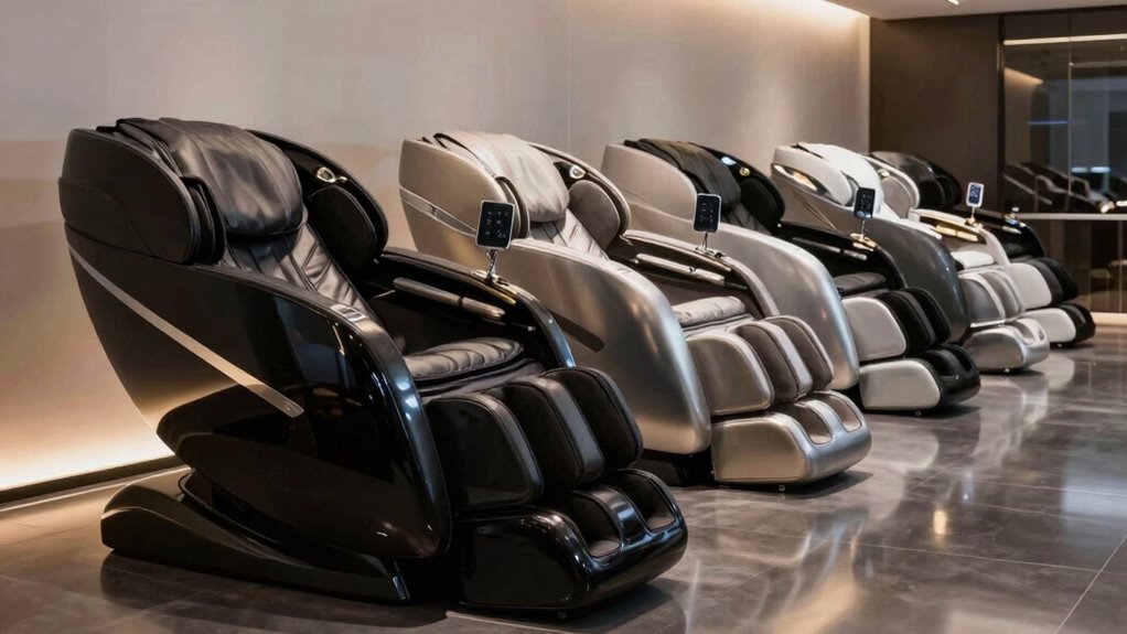 top zero gravity massage chairs