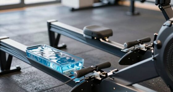 water versus magnetic rowing