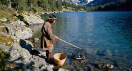 Hunter-gatherers Introduced Fish To A Mountain Lake 7000 Years Ago