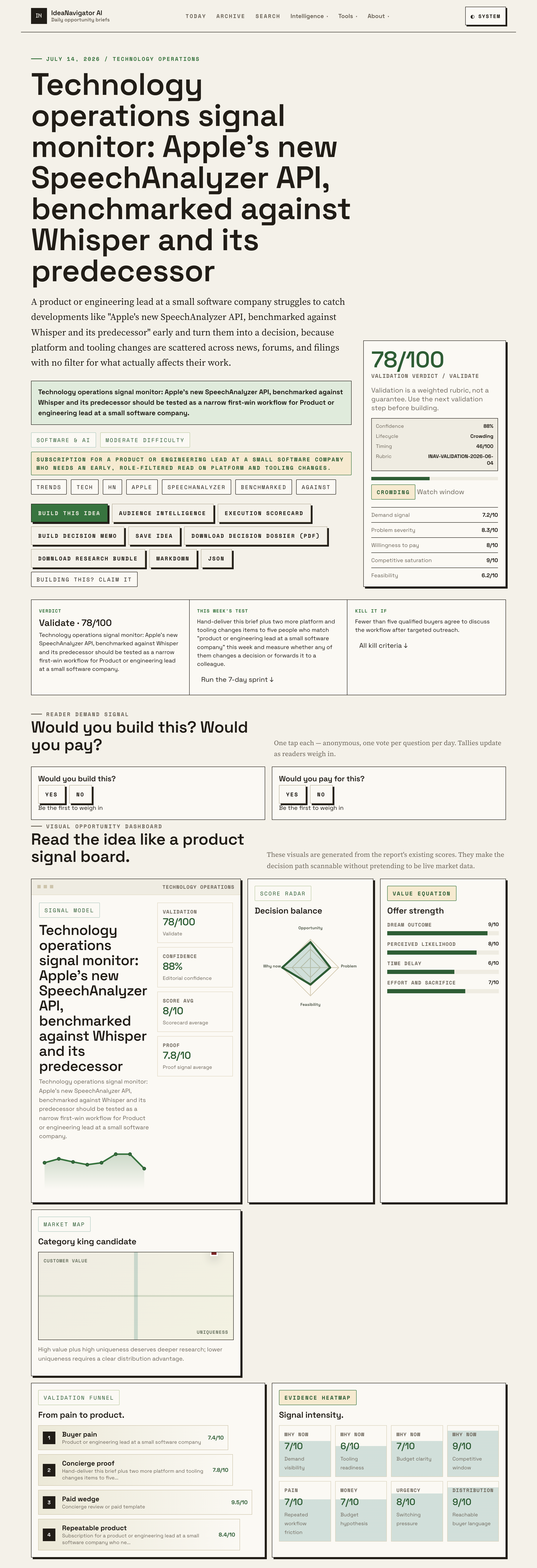 Tech Trends Spotlight: Apple's SpeechAnalyzer API And Signal Monitoring Advances