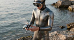 Underwater Suit-wearing Cyborg Insect Capable Of Diving And Terra-aqua Travel