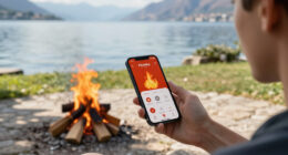 Gardasee Feuer