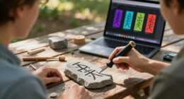 AI's Role In Elevating SVG Carving Animations: A Look At 'The Runestone Field'