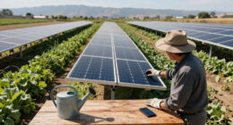 What California Is Learning From Solar Panels Built Over Irrigation Canals